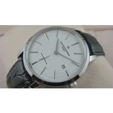  Vacheron Constantin Patrimony White Swiss 2824 Automatic Man Watch