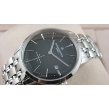 Vacheron Constantin Patrimony Black Swiss 2824 Automatic Man Watch