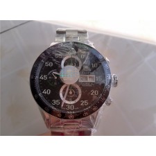 Tag Heuer Carrera Calibre 16 Day Date Automaitc Chronograph Singapore 2008 F1 Limited Edition-Stainlesss Steel Bracelet
