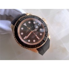 Rolex Yacht-Master Everose Swiss Automatic Watch Oysterflex Bracelet