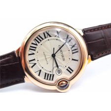 Cartier Ballon Bleu Swiss eta2836 Automatic Watch Rose Gold 42mm