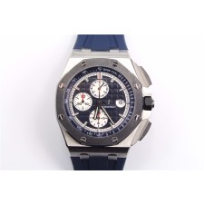 Audemars Piguet Royal Oak Offshore Swiss Automatic Chronograph-Dark Blue Rubber Strap