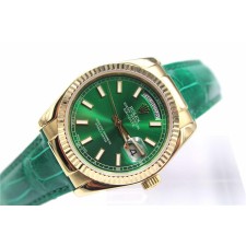 Rolex Day-Date 118138 Swiss Automatic Watch-Green Dial 36MM