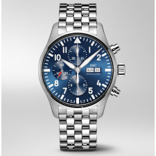 IWC Pilot’s Chronograph Stainless Steel Blue Dial 43mm IW377717 