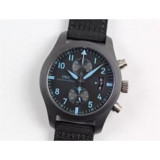 IWC Pilot Automatic Watch IWC38001-Black Dial Blue Markers