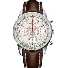 Breitling Montbrillant 01 Automatic Chronograph White Dial 40mm