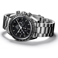 Omega Speedmaster Moonwatch Professional Black Dial-Stainless Steel Strap