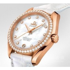 Omega Seamaster Aqua Terra 150m Ladies Watch Rose Gold 38.5mm