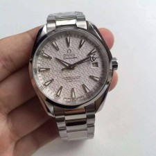 High-end Replica Omega Watches - 41mm White Decorative Dial Stainless Steel Casing