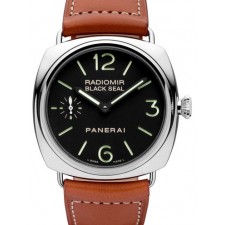 Panerai Radiomir Black Seal Swiss Handwound Watch Black Dial  PAM00183