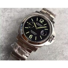 Panerai Luminor Marina Automatic Watch PAM00104 Steel Strap