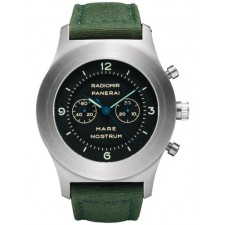 Panerai PAM300 Mare Nostrum Venus Handwound Chronograph - Green Nylon Strap