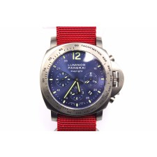 High-end Replica Panerai Watches - Luminor Daylight  Blue Dial 