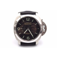 High-end Replica Panerai Watches - Stainless Steel Black Dial 