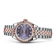 Rolex Datejust Ladies 279171-0015 Swiss Automatic Purple Dial 28MM