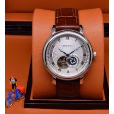 Breguet Classique Swiss Automatic Watch Original Tourbillon Brown Strap   