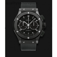 Hublot Classic Fusion Chronograph Black Magic Rubber Strap 521.CM.1770.RX 