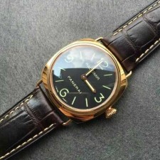 Panerai Radiomir Swiss Handwond Watch Gold Case PAM00231