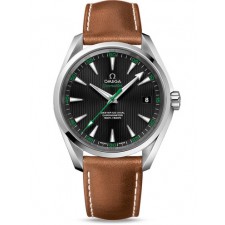 Omega Seamaster Aqua Terra 150m Golf Edition Brown Leather 41.50mm