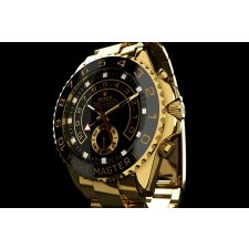 Rolex Yacht-Master II Swiss Automatic Watch Full Yellow Gold-Black Dial