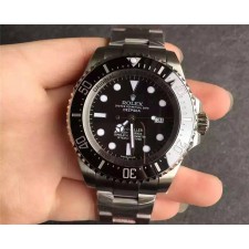 Rolex Sea Dweller DeepSea Swiss 3135 Automatic Watch Black Dial (Clone)