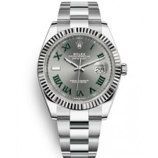 Rolex Datejust II 126334-0021 Automatic Watch Wimbledon Dial 41mm