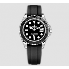 Rolex Yacht-Master Swiss Automatic Watch Black Dial Steel Casing