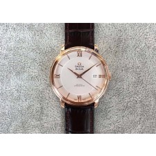 Omega De Ville Prestige Automatic Watch Rose Gold 39.5mm