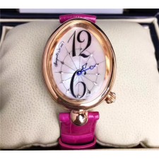 Breguet Reine De Naples Automatic Watch 8967ST/58/986 Rose Red