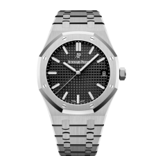 Audemars Piguet Royal Oak 15500ST Swiss Automatic Watch-Black Dial 41mm