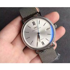 IWC Portofino Swiss Automatic Watch IW356514 Steel Bracelet
