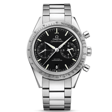 Omega Speedmaster 57 Chronograph Black Dial 41.5mm 