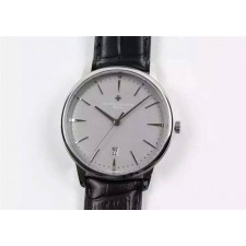 Vacheron Constantin Patrimony Date Automatic Watch Gray Dial