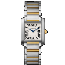Cartier Tank Francaise W2TA0003 Quartz Watch Size M