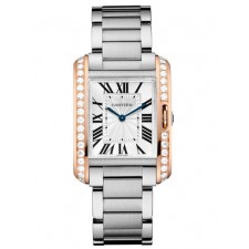 Cartier Tank Anglaise W3TA0003 Quartz Watch Size M