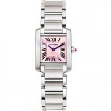 Cartier Tank Francaise W51028Q Quartz Watch Size S