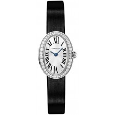 Cartier Baignoire Silver Swiss Quartz Ladies Watch WB520027