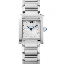 Cartier Tank Francaise WE110007 Quartz Watch Size M