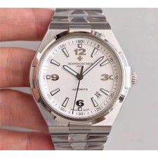 Vacheron Constantin Overseas Automatic Watch Stainless Steel White Dial