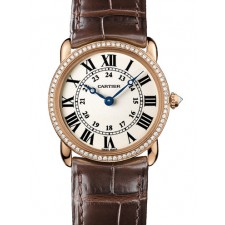 Cartier Ronde Louis WR00351 Quartz Watch 29 MM 
