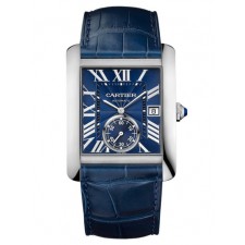 Cartier Tank MC WSTA0010 Automatic Watch Blue Dial