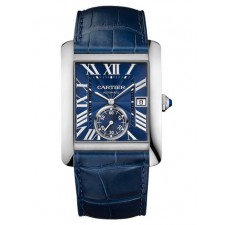 Cartier Tank MC WSTA0010 Automatic Watch Blue Dial