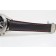 Strap - Genuine Black/Red Double-Faced Leather Strap, TOT Red String Stitching